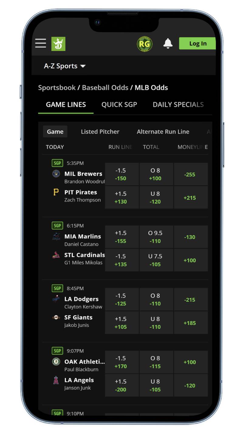 Các loại cược theo inning phổ biến