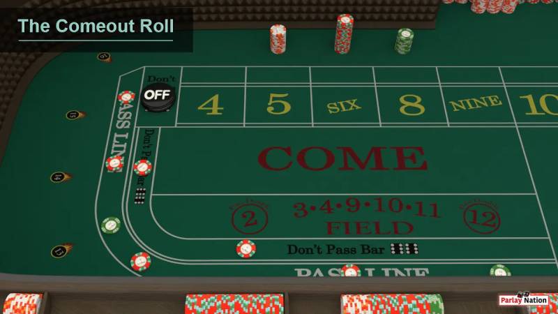 Craps Come-Out Roll