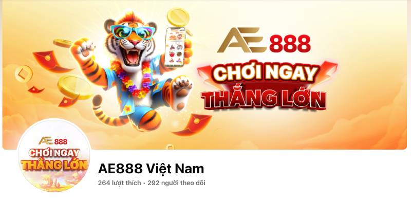 Fanpage Facebook AE888 Việt Nam