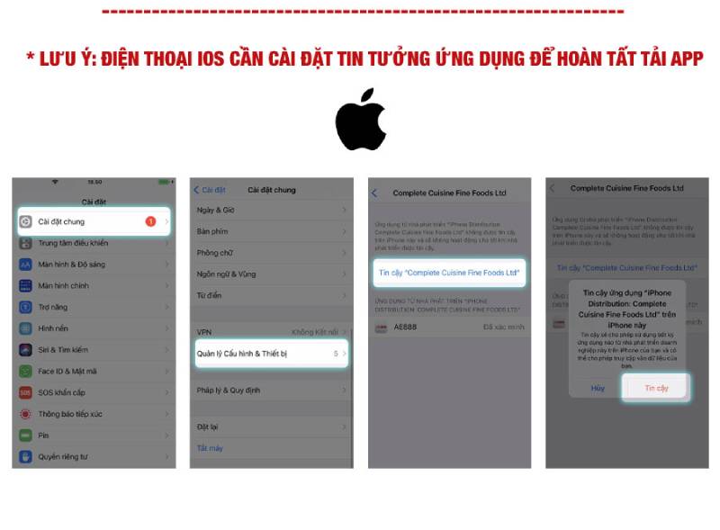 Hướng dẫn tải app AE888 trên iOS